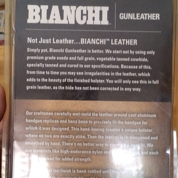 Bianchi Model 150  Negotiator Ankle Holster - Picture 4 of 5
